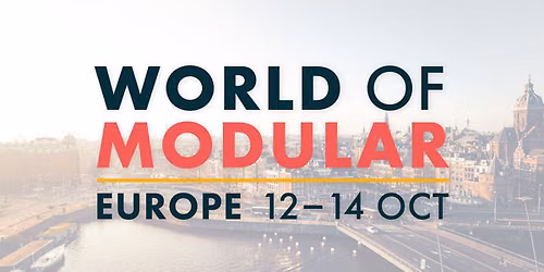 World of Modular Europe | Amsterdam