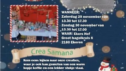 Creamarkt Samana Creaclub Ekeren-centrum