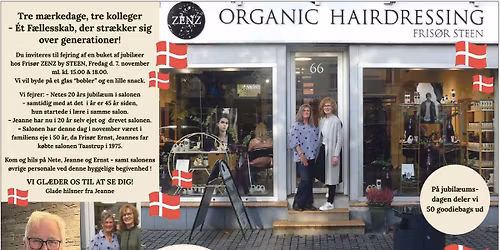 Jubil\u00e6um hos ZENZ by STEEN