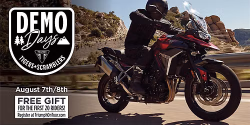 Triumph Demo Days (Tigers & Scramblers): Southern California Triumph