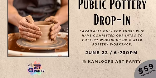 Public Pottery Drop-In 