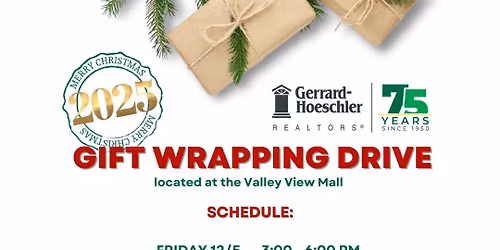 Gift Wrapping Drive