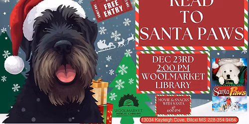 Read to Santa Paws
