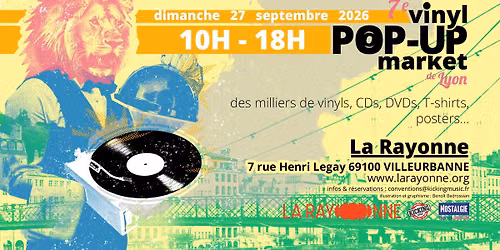 7\u00b0 Vinyl Pop-Up Market de Lyon