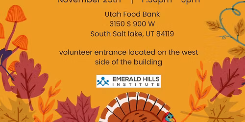 Join Us to Give Back This Season \u2013 Volunteer at Utah Food Bank \ud83c\udf42 | Nov 25