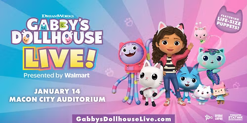 Gabby's Dollhouse Live! Presented by Walmart