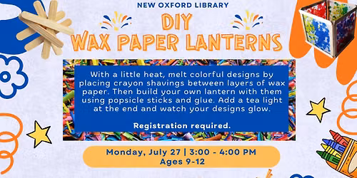 DIY Wax Paper Lantern