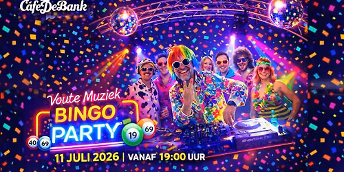 Voute Muziek Bingo bij Caf\u00e9 de Bank 
