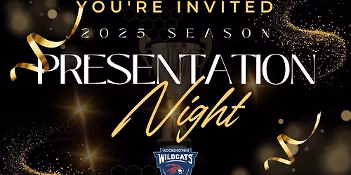Presentation Night - 2025 Season Accrington Wildcats