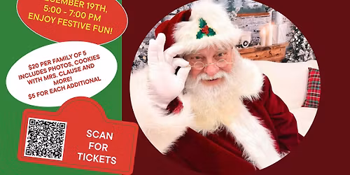 Santa and Mrs. Claus coming to The Little Gym!