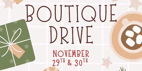 Small Business Saturday Boutique Drive