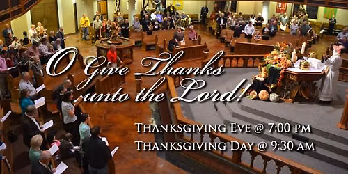 Thanksgiving Services