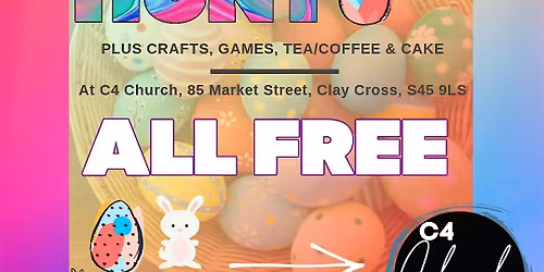 FREE Easter Egg Hunt and Easter Fun Morning!