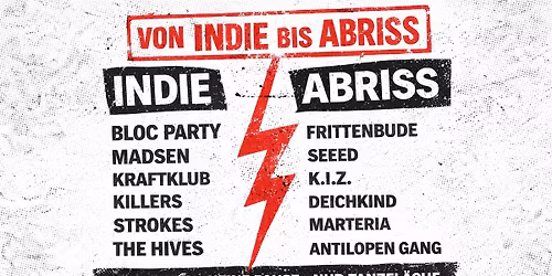 von INDIE bis ABRISS! @Goldmarks