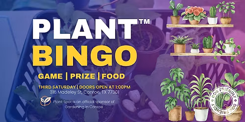 Plant Bingo\u2122 Conroe