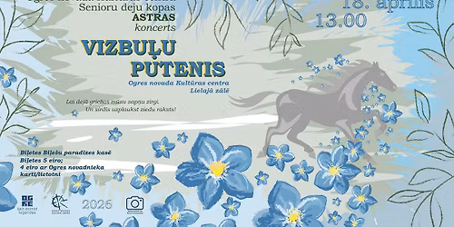 Senioru deju kopas ASTRAS koncerts VIZBU\u013bU PUTENIS