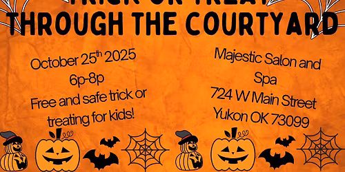 Trick or Treat through the Courtyard