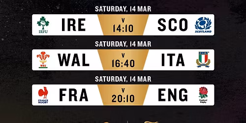 6 Nations Rugby - France v England