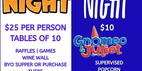 QUIZ & MOVIE NIGHT FUNDRAISER - SUPPORTING CADET KIDS COMPETE IN THE WORLDS
