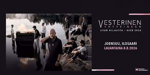 Vesterinen yhtyeineen \/\/ Ilosaari, Joensuu