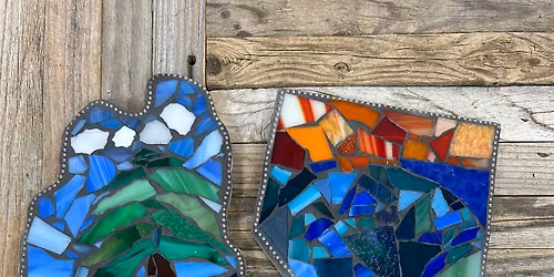 Mosaic Nevada or Tahoe Plaque