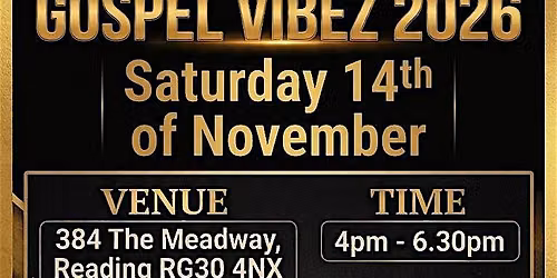 Gospel Vibez Live 2026
