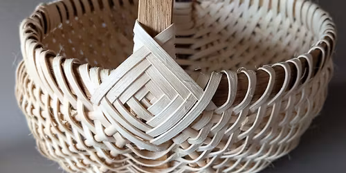 Egg Basket - Introduction to Basket Weaving Class
