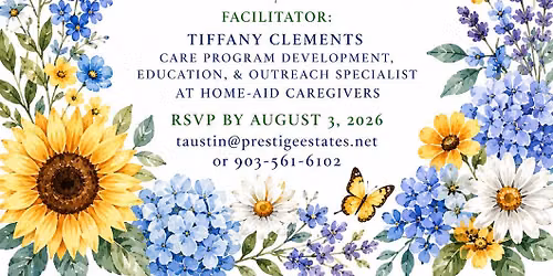 Dementia Care Support Group Meeting