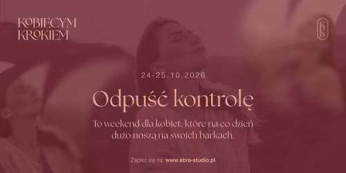 Kobiecym Krokiem: Odpu\u015b\u0107 kontrol\u0119