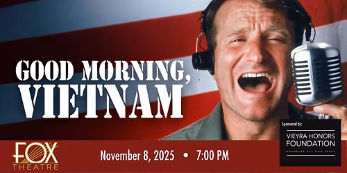 Veterans Film Series: Good Morning, Vietnam