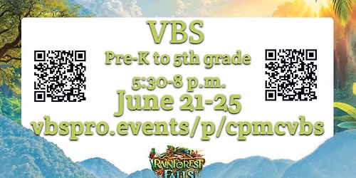 Vacation Bible School 2026