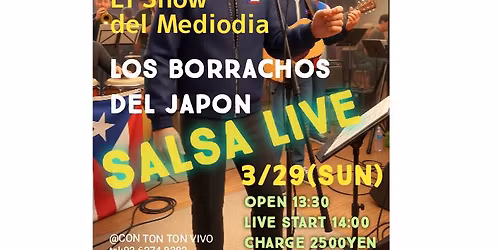 El Show del Mediodia Los Borrachos del Japon Salsa Live