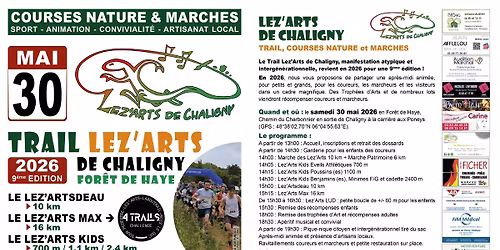 Trail Lez'Arts de Chaligny