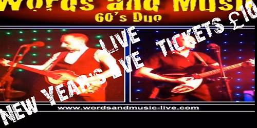 \ud83c\udf89 Live New Year\u2019s Eve \u2013 Words & Music! \ud83c\udfb6