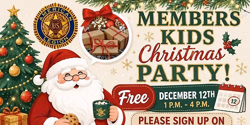 Members Kids Christmas Party