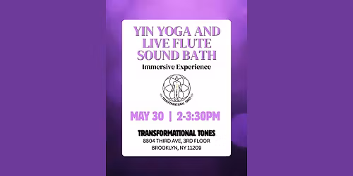 Yin Yoga and Live Flute Sound Bath