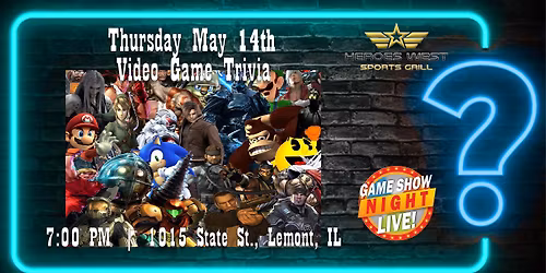 \ud83c\udfae\ud83d\udd79 Video Game Trivia Night \ud83d\udd79\ud83c\udfae