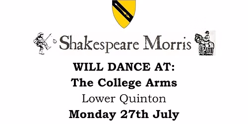 Dance out at The College Arms, Lower Quinton