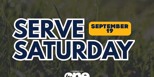Serve Saturday