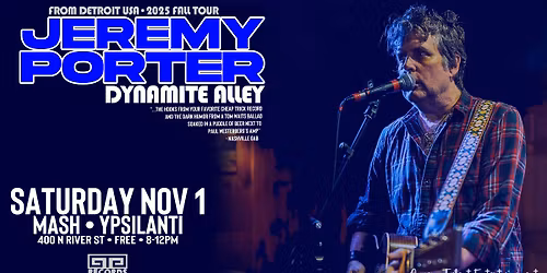 Jeremy Porter Solo-Acoustic at MASH - Ypsilanti MI