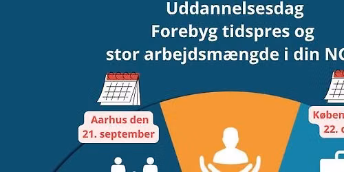 Uddannelsesdag: Forebyg tidspres og stor arbejdsm\u00e6ngde i NGO'er