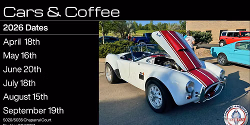 Cars and Coffee at the Shelby American Collection