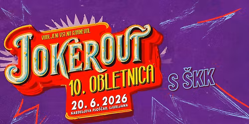 \u0160KK x Joker Out 10. obletnica