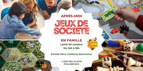 Apr\u00e8s-midi Jeux de soci\u00e9t\u00e9 en famille