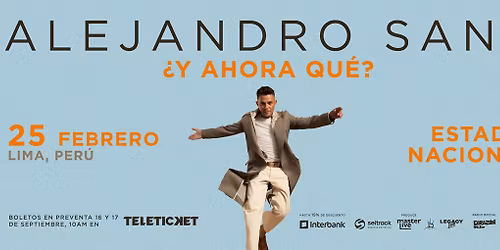 Alejandro Sanz en Lima