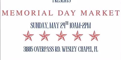 Memorial Day Market