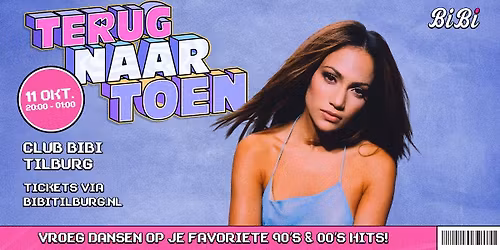 Terug Naar Toen Tilburg | Club BIBI