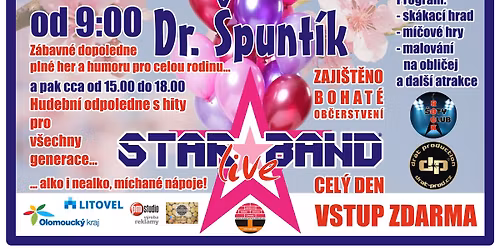 1. M\u00e1j v parku M\u00edru v Litovli aneb rocke\u0159i nejen d\u011btem...