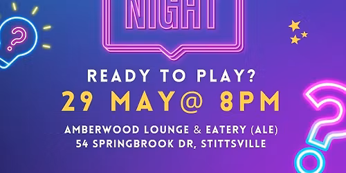 Trivia Night Fundraiser at The Ale