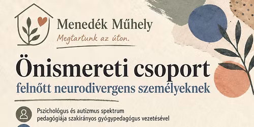 \u00d6nismereti csoport FELN\u0150TT neurodivergens szem\u00e9lyeknek \ud83d\ude09
